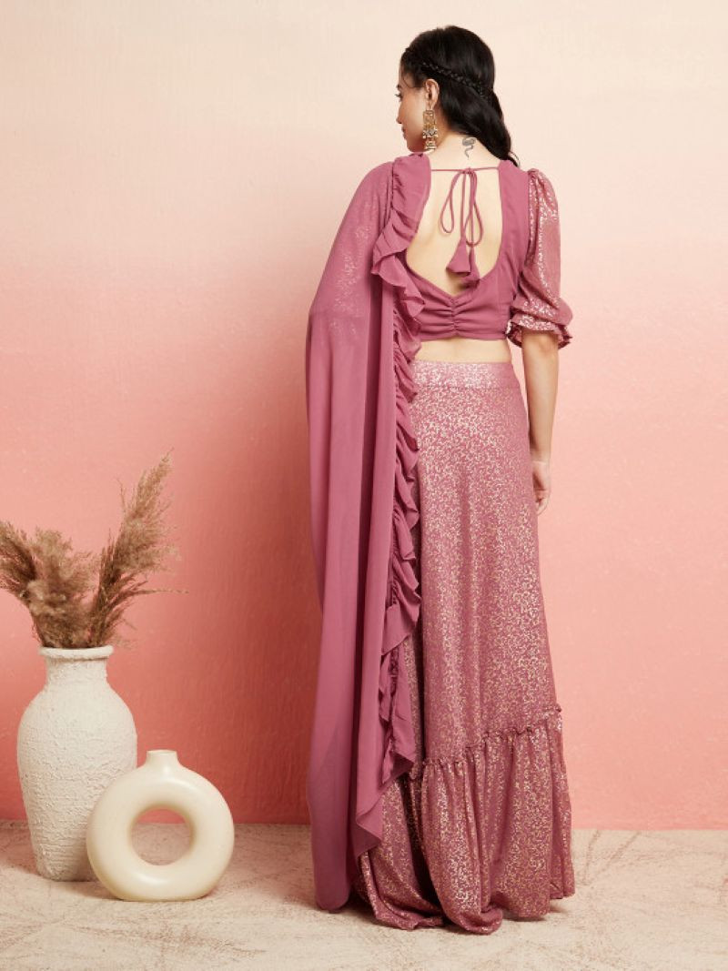Floral printed lehnga Set