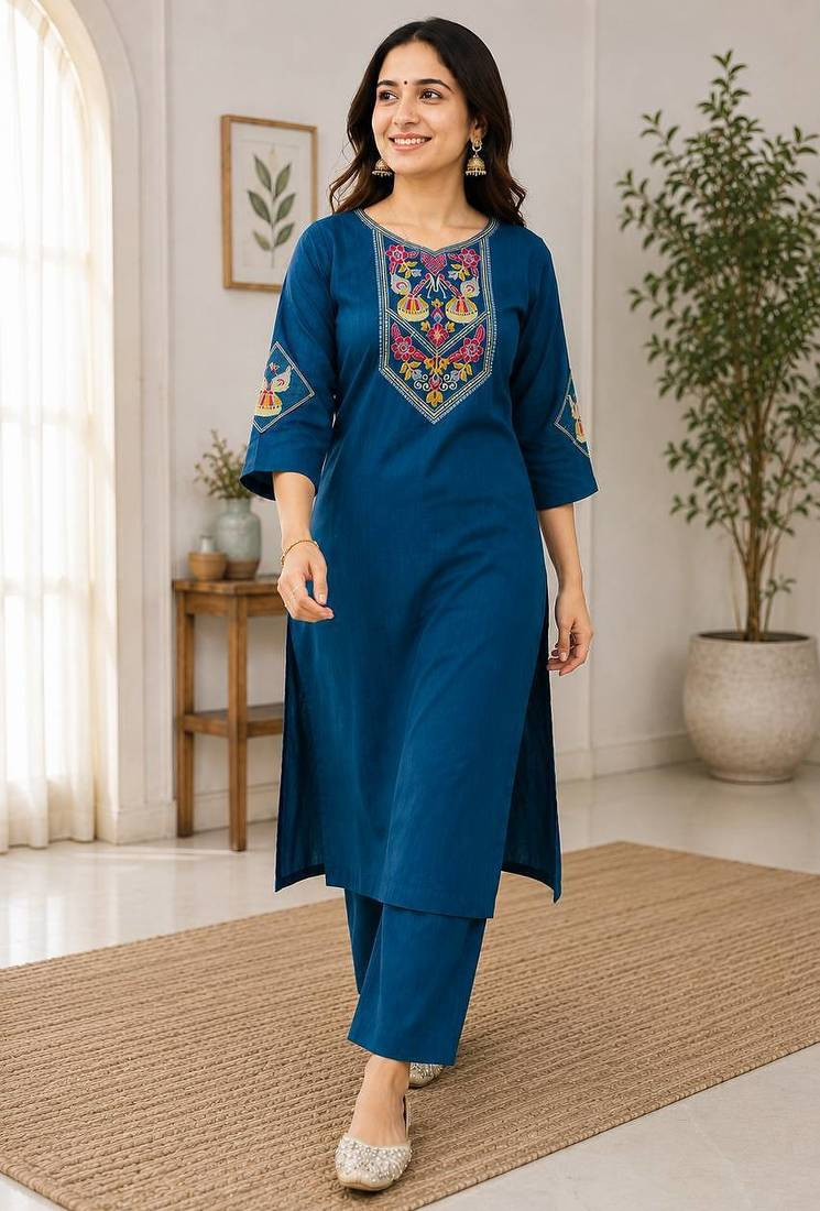 Kurta Trouser Set