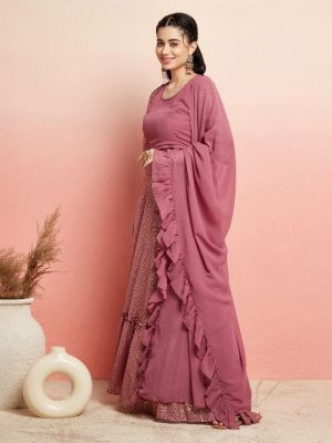 Floral printed lehnga Set